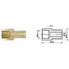 Redukcja M10x1,0/M10x1,0 złącza hamulcowego dł.: 29,5mm,