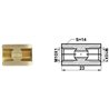 Łącznik mufa prosty M10x1,0 dł.: 23mm, gniazdo stożek (10 szt.)