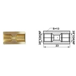 Łącznik mufa (dł.: 23mm 3/8x24UNF)