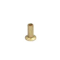Nit okładziny mosiężny drążony 6,35x16mm (100 szt.) 