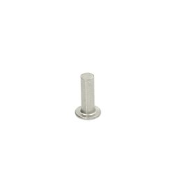 Nity okładziny aluminiowy pełny (6mmx19mm, opak. 100szt.) aluminiowy pełny 