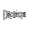 Rozdzielacz przepływu 1/2" 50-75 l/min