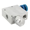 Zawór regulacji przepływu 3-drożny 1/2" 50-90 l/min