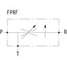 Zawór regulacji przepływu 3-drożny 3/4" 90-150 l/min