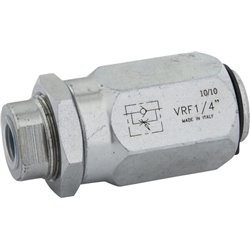 Zawór dławiąco - zwrotny baryłkowy VRF, G1/4"