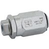 Zawór baryłkowy dławiąco-zwrotny 1/4" do 20l/min