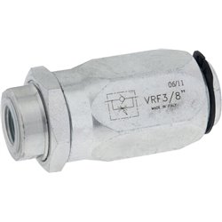 Zawór dławiąco - zwrotny baryłkowy VRF, G3/8"