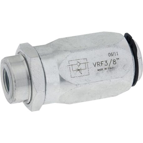 Zawór dławiąco - zwrotny baryłkowy VRF, G3/8"