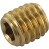 Śruba dławiąca SSM M5x5 ø 0.4 mm mosiężna