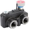 Zawór regulacji przepływu 3-drożny 0-60 l/min, 3/4"BSP