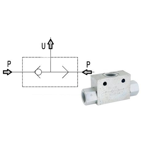 Zawór alternatywny VU2P, G1/4"