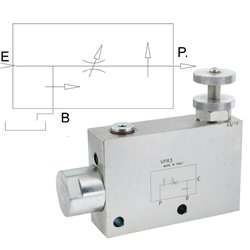 Regulator przepływu VPR3, G1/2"