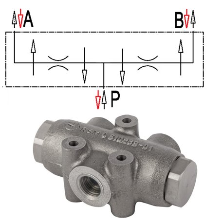 Dzielnik strumienia V-EQ, 25