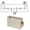 Dzielnik strumienia 3/8"-3/8" -38 l/min