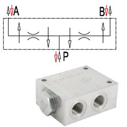 Rozdzielacz przepływu 1-3/4 115–150 l/min