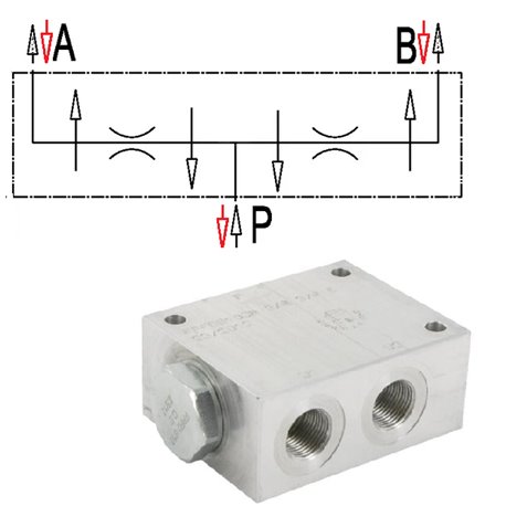 Rozdzielacz przepływu 1-3/4 115–150 l/min