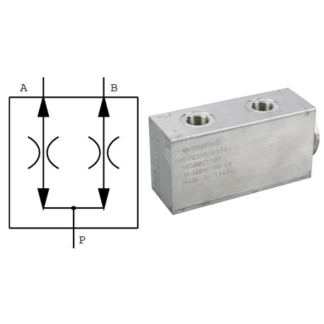Dzielnik strumienia 3/8" 12 - 24 l/min