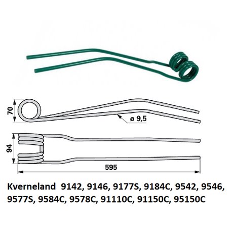 zęby DEUTZ-FAHR 9664289988001