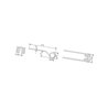 Palec, ząb zgrabiarki 375/110/60 fi10 mm, oryginał Deutz-Fahr VF1660756486 Deutz Fahr 9660756486001
