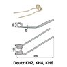 Palec zgrabiarki 374-390/100/55 fi8,0 mm, oryginał Deutz-Fahr 1.1040.001.501.10