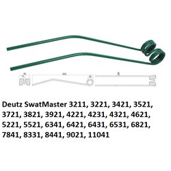 Palec zgrabiarki 600/95/50 fi9,0 mm, pasuje do Deutz-Fahr VF 1660.6394