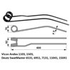 Palec, ząb zgrabiarki 600/95/50 fi9,0 mm, oryginał Deutz-Fahr VF1664059586 Deutz Fahr 9664059586000