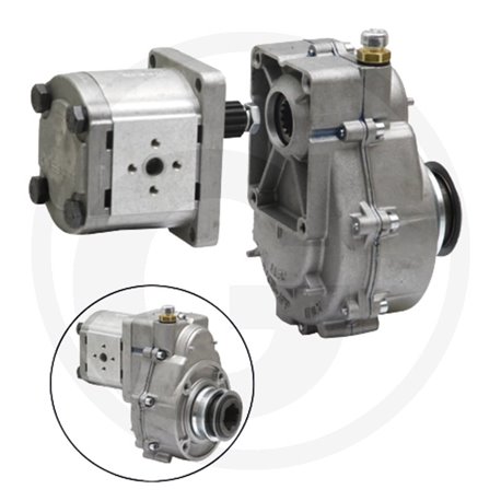Multiplikator 1:3,8 z pompą 16l/min zatrzask 1i3/8" Z6