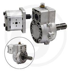 Multiplikator 1:3,8 z pompą 28l/min wałek 1i3/8" Z6