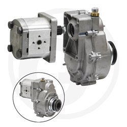 Multiplikator 1:3,8 z pompą 28l/min zatrzask 1i3/8" Z6