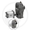 Multiplikator 1:3,8 z pompą 40l/min zatrzask 1i3/8" Z6