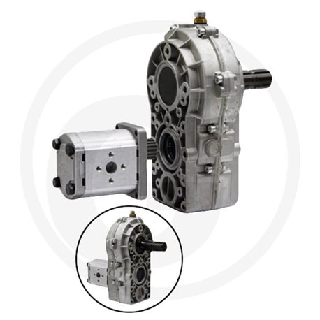 Multiplikator 1:3,8 z pompą 50l/min wałek 1i3/8" Z6