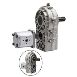 Multiplikator 1:3,8 z pompą 40l/min wałek 1i3/8" Z6
