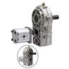 Multiplikator 1:3,8 z pompą 40l/min wałek 1i3/8" Z6