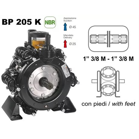 6104100200 Comet Pompa membranowo-tłokowa