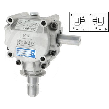 Przekładnia L 1:1 1i3/8"Z6/fi25mm B&P Bondioli&Pavesi