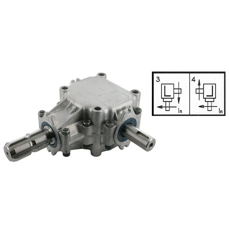 Przekładnia L 1:1 1i3/8"Z6/fi25mm (9.124.007) Comer L-25A