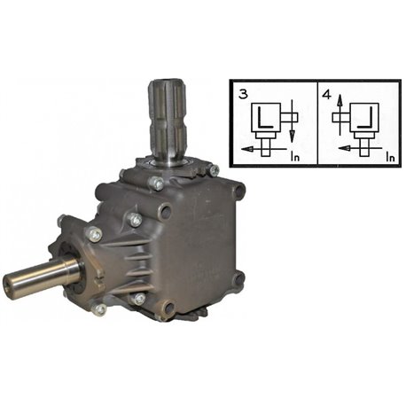 Przekładnia L 1:1,9 fi22mm/1i3/8"Z6 (9.124.873) Comer L-25J