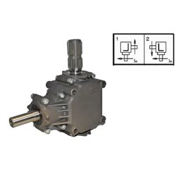 Przekładnia L 1:2,78 fi25mm/1i3/8"Z6 (9.124.029) Comer L-25A