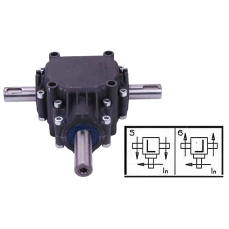Przekładnia T 1:2,78 fi25mm/fi25mm/fi25mm (9.124.022) Comer L-25A
