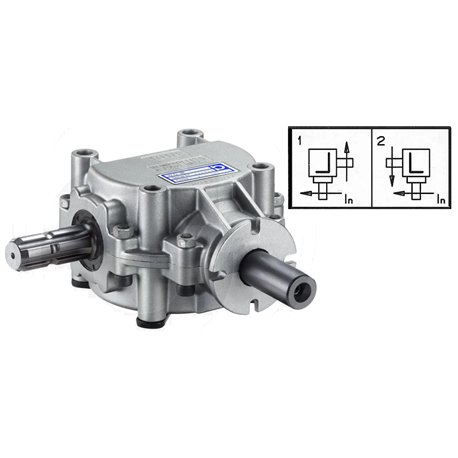 Przekładnia L 1,9:1 fi25mm/1i3/8"Z6 B&P Bondioli&Pavesi