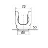 Pierścień ślizgowy B-4/1 fi50/58-rura I 66mm LFMR 40210/01.00.002/1