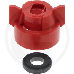 Bajonettmutter SW 8 Rot inkl.Dichtung
