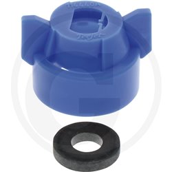 Bajonettmutter SW 8 Blau inkl.Dichtung