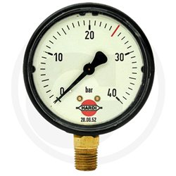 Hardi 280652 Manometr 0-40bar 1/4" dół, glicerynowy fi65mm