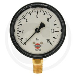 Hardi 284269 Manometr 0-16bar 1/4" dół, glicerynowy fi65mm