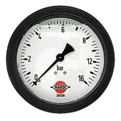 Hardi 284830 Manometr 0-16bar 1/4" tył, glicerynowy fi100mm