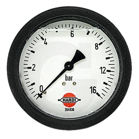Hardi 284830 Manometr 0-16bar 1/4" tył, glicerynowy fi100mm