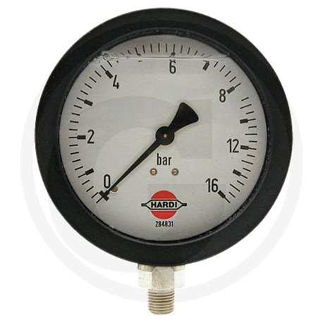 Hardi 284831 Manometr 0-16bar 1/4" dół, glicerynowy fi100mm
