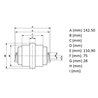 Rolka jezdna 2324466, UF024C0C