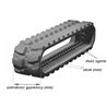 Gąsienica gumowa 230/74/48-